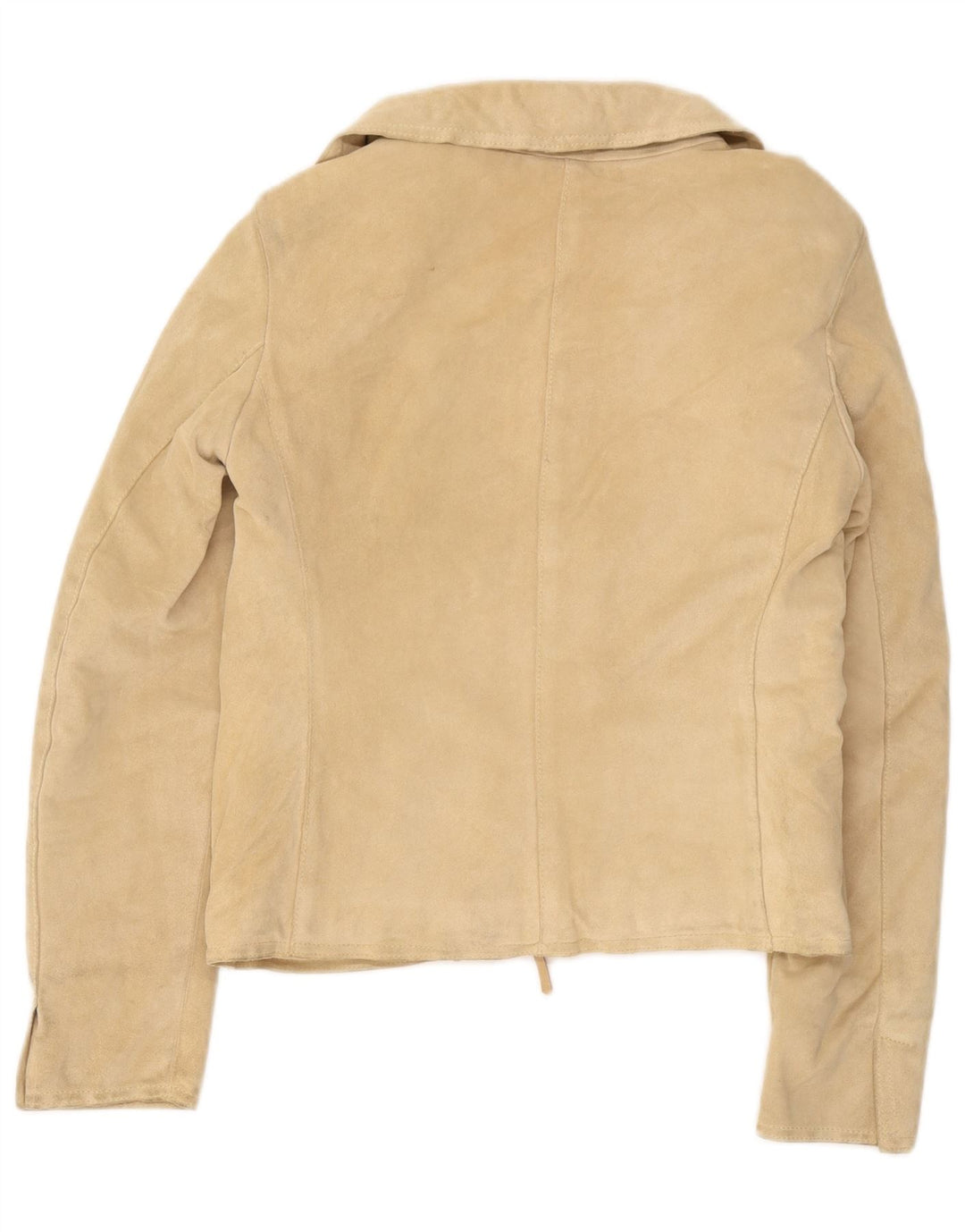 Giacca Donna Camoscio Bruno Verri IT 42 Pelle Beige Medio