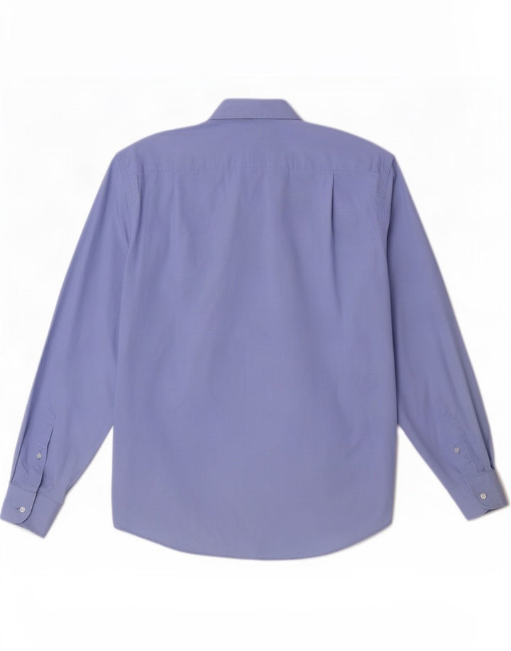 Hugo Boss Chemise Homme Taille 39 15 1/2 Coton Bleu Moyen