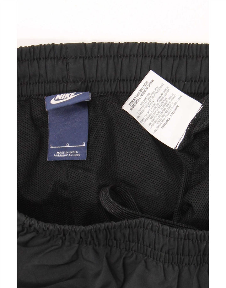 Nike Pantalon de survêtement pour homme Large Noir Polyester