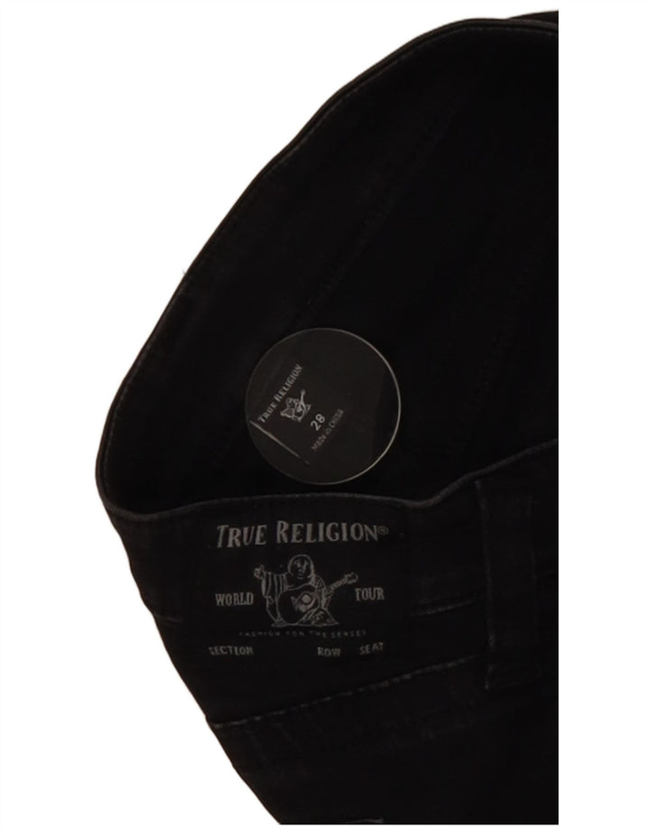 True Religion Womens Skinny Jeans W28 L28 Black
