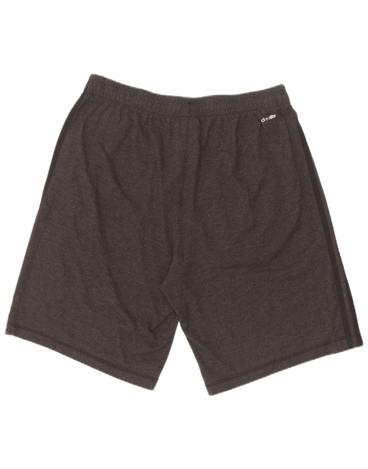 Adidas Mens Climalite Sport Shorts Large  Grey Cotton