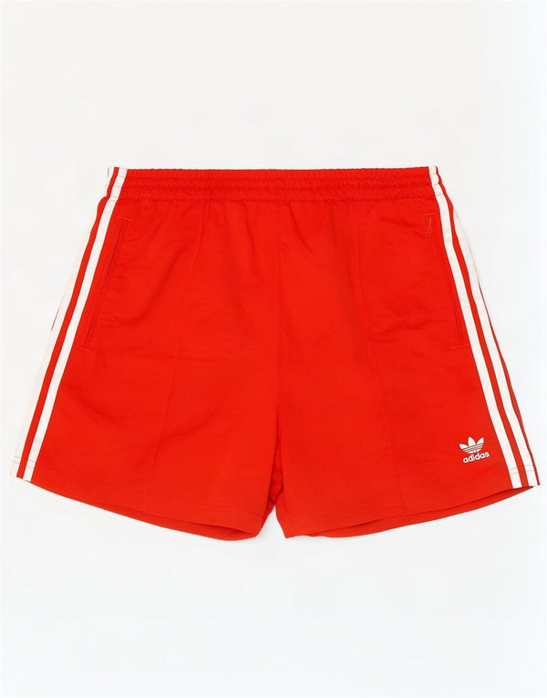 Damskie spodenki sportowe Adidas UK 16/18, duże, czerwone, poliestrowe