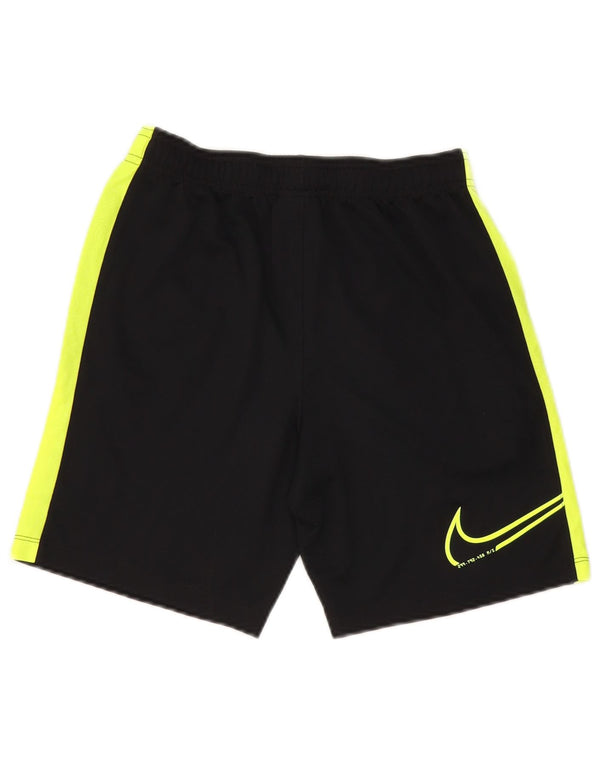 Nike Boys CR7 Graphic Sport Shorts 10-11 Years Medium Black Colourblock