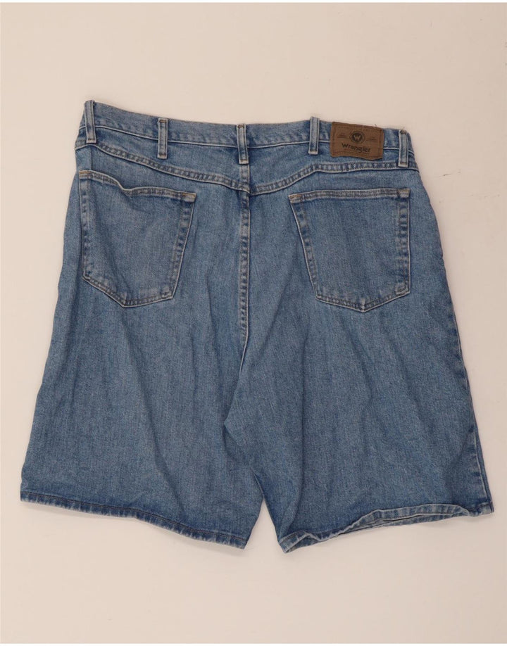 WRANGLER Mens Denim Shorts W38 XL Blue Cotton