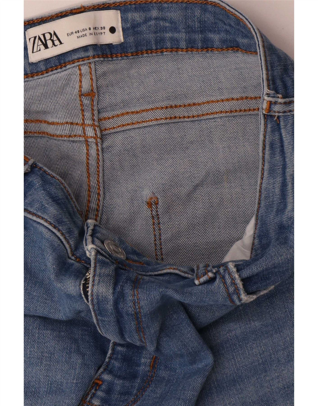Jeans Bootcut da donna Zara EU 40 medio W30 L28 blu