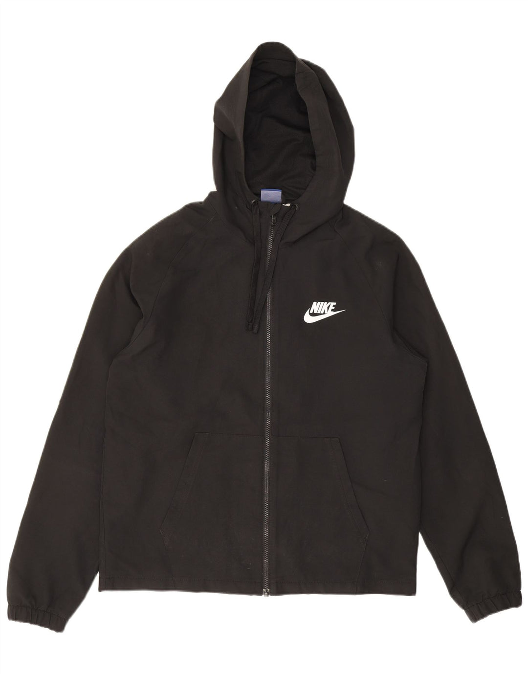 Nike férfi kapucnis tréningruha felső kabát közepes fekete poliészter