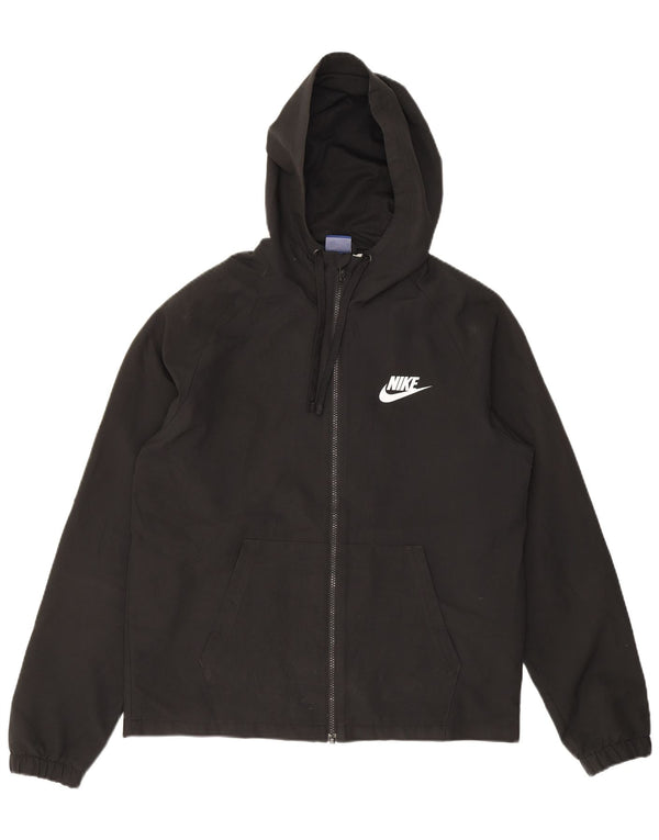 Nike Træningsdragt med hætte til mænd, topjakke mellem sort polyester