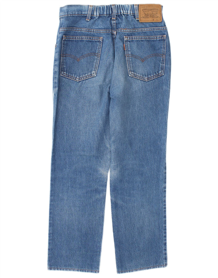 Levi's lige jeans til kvinder W34 L26 blå bomuld