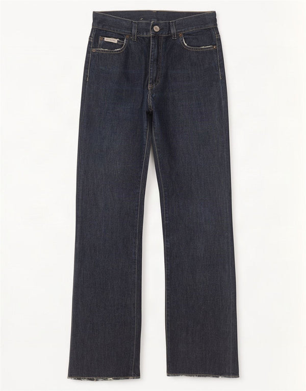 Calvin Klein női egyenes farmer W27 L32 sötétkék pamut