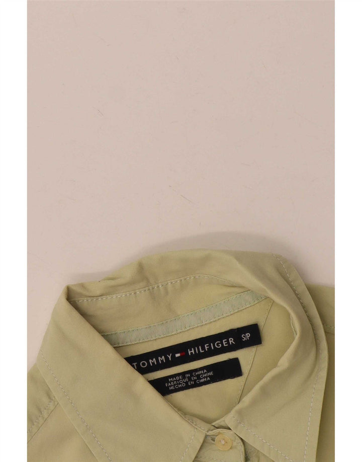 Camicia da donna Tommy Hilfiger UK 10 piccola gialla