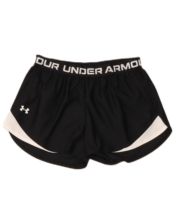 Damskie spodenki sportowe Under Armour Graphic UK 12, średnie czarne sportowe