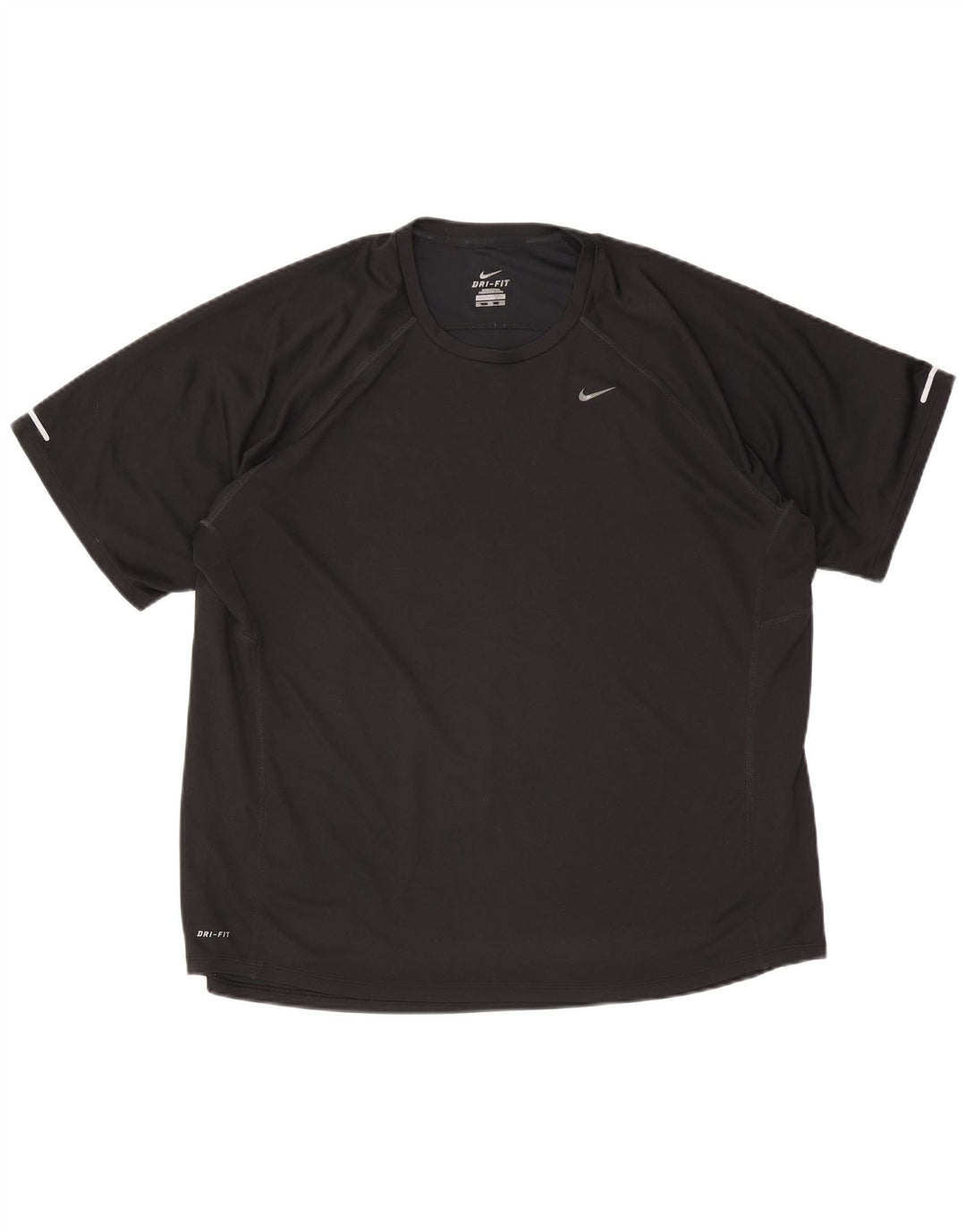 Ανδρικό T-shirt Nike Dri Fit Top 2XL μαύρο πολυεστέρα