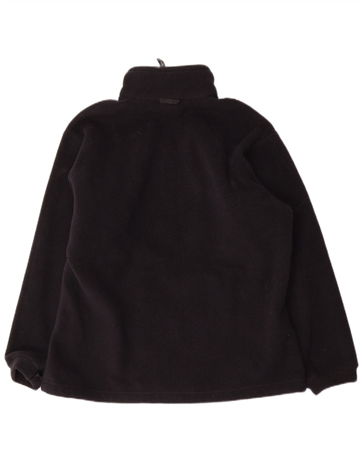 Jack Wolfskin Womens Liner Fleece Jacket UK 18/20 XL Black Polyester