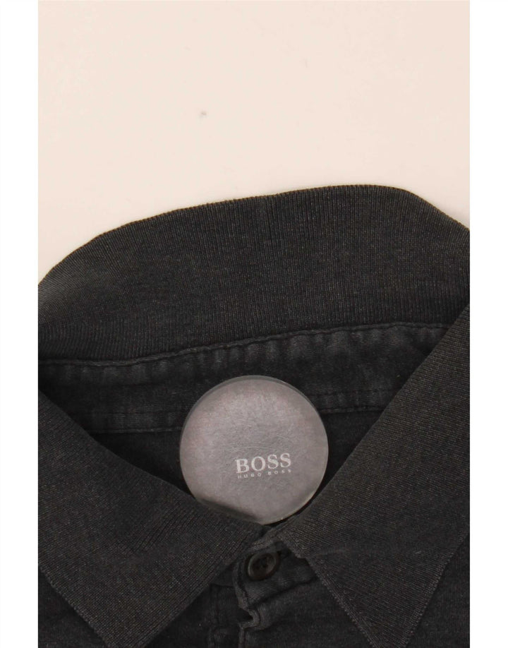 Hugo Boss Langærmet Polo Shirt til mænd 2XL Grå