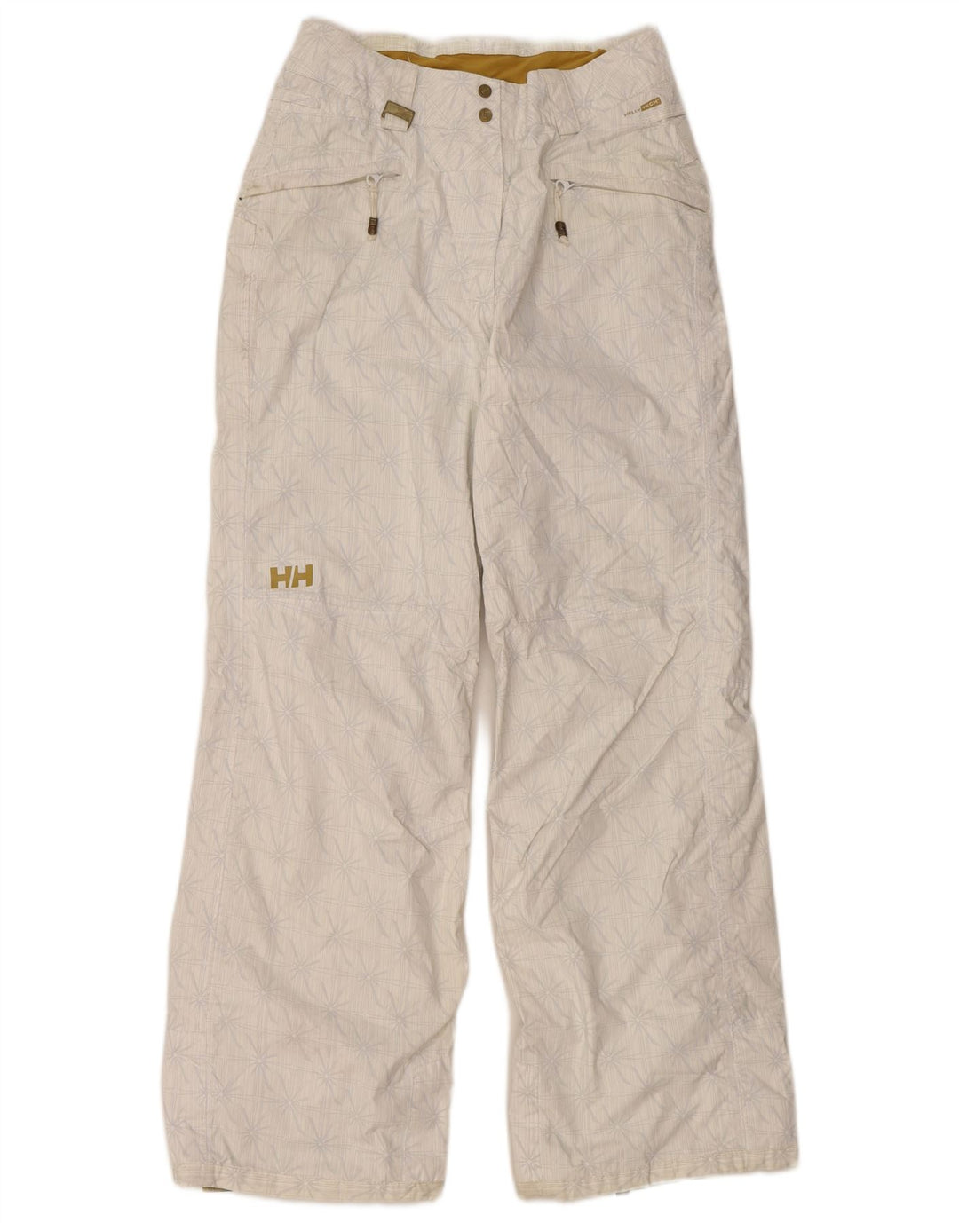 Helly Hansen Dame Skibukser UK 6 XS White Floral Polyamide