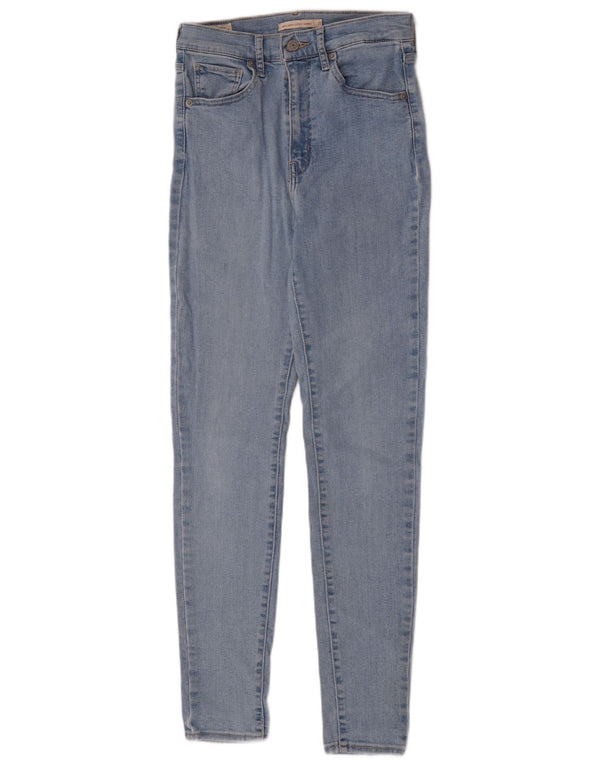 Jeans Levi's Mile High Super Skinny da donna W27 L30 cotone blu