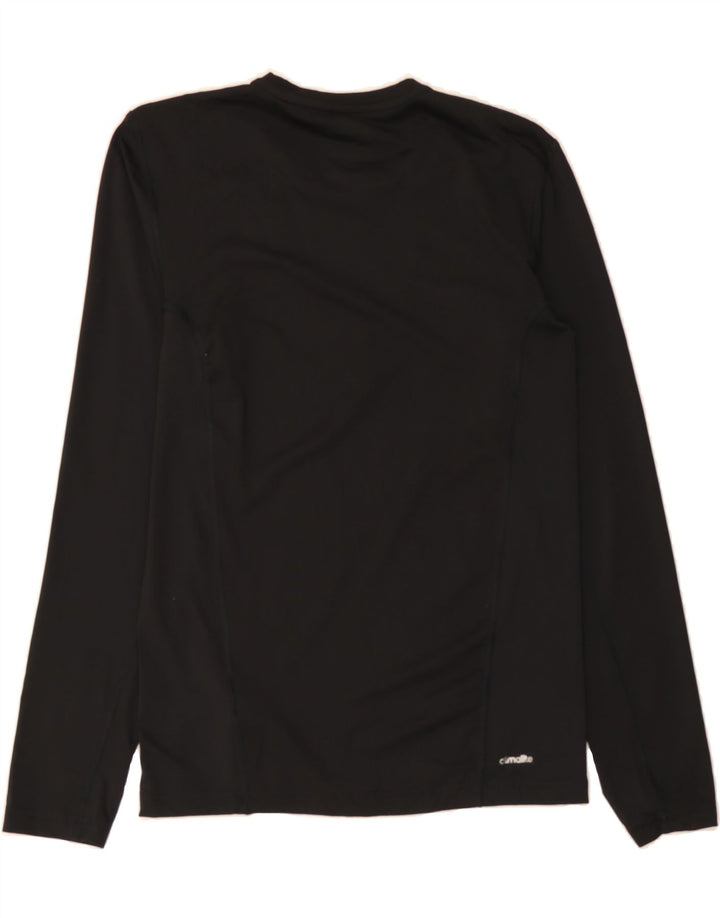 ADIDAS Mens Climalite Top Long Sleeve Small Black Polyester Vintage Adidas and Second-Hand Adidas from Messina Hembry 