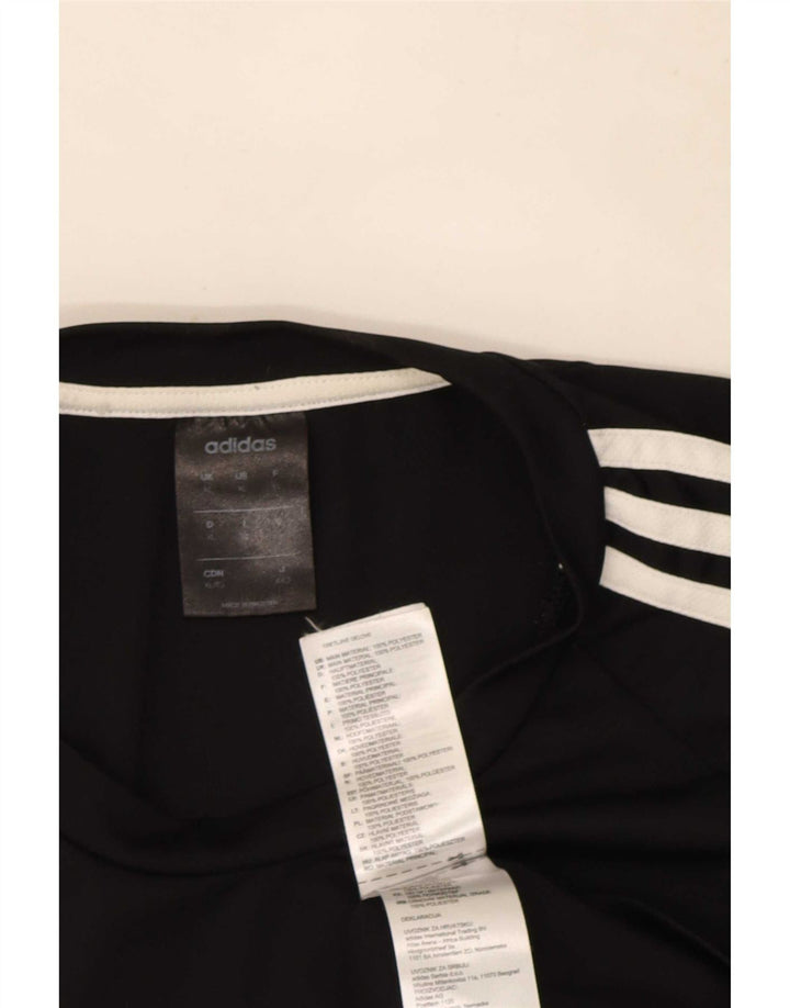 Adidas Męska koszulka Climalite Top XL Czarny poliester