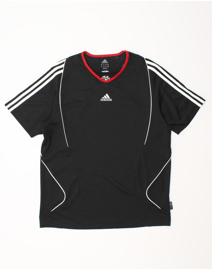 ADIDAS Mens Clima 365 T-Shirt Top Medium Black Polyester