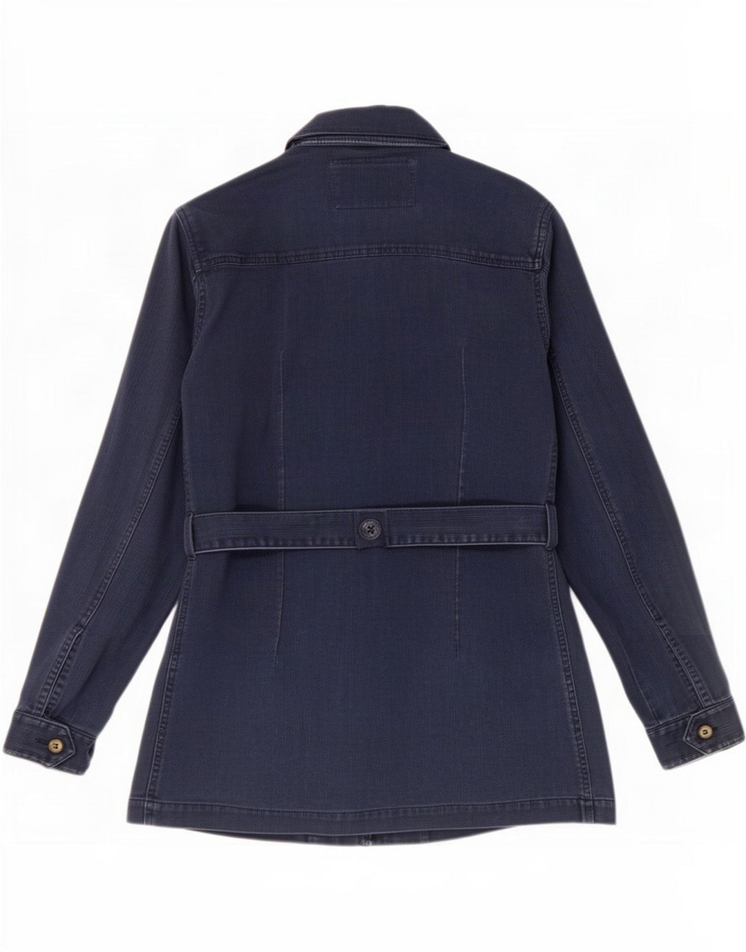 Giacca militare da donna Rifle UK 10 Small Cotone blu navy