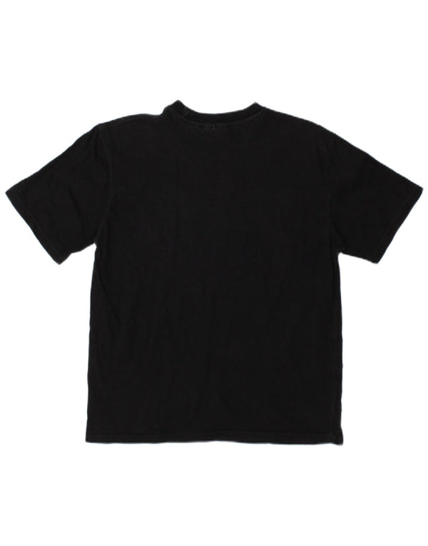 Fila Boys Graphic T-shirt Top 11-12 ετών μεγάλο μαύρο βαμβακερό