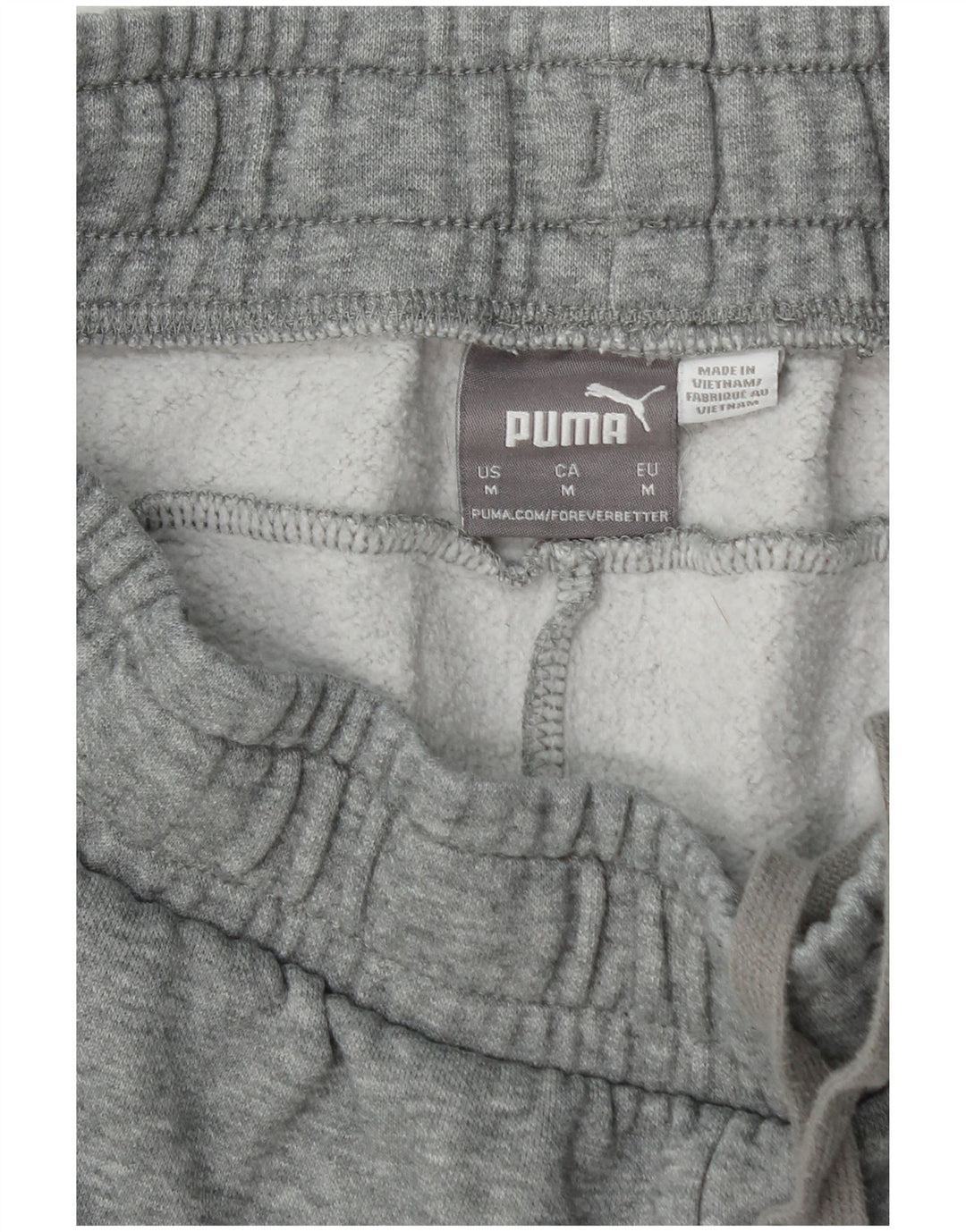 Męskie spodnie dresowe PUMA Joggery Średnioszare, bawełniane