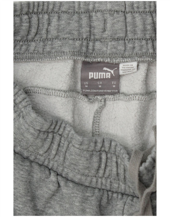 Męskie spodnie dresowe PUMA Joggery Średnioszare, bawełniane