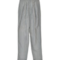 MIF Womens High Waist Suit Trousers IT 38 Small W32 L25 Grey Cotton | Vintage | Thrift | Second-Hand | Used Clothing | Messina Hembry 