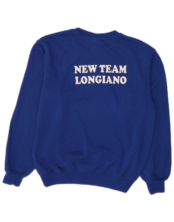 Ανδρικό γραφικό φούτερ Lotto Jumper Small Blue