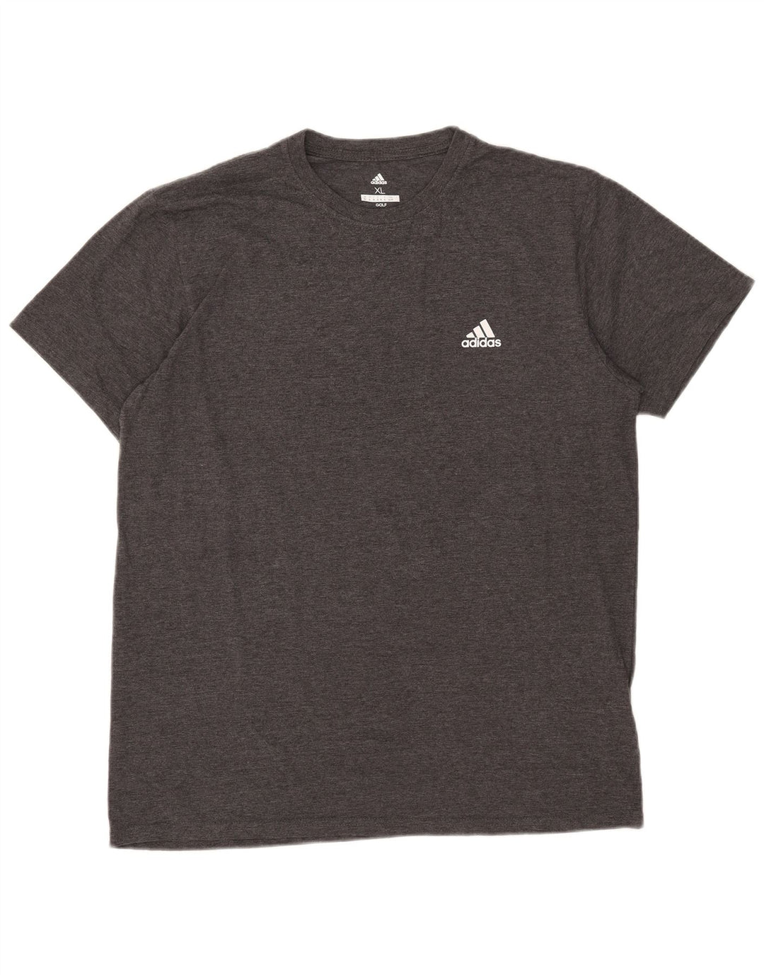 Camiseta masculina Adidas Top XL cinza poliéster