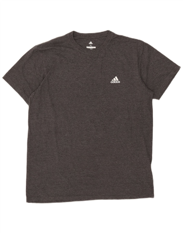 Camiseta masculina Adidas Top XL cinza poliéster
