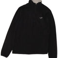 Maglione in pile da uomo LOTTO con zip e collo XL poliestere nero