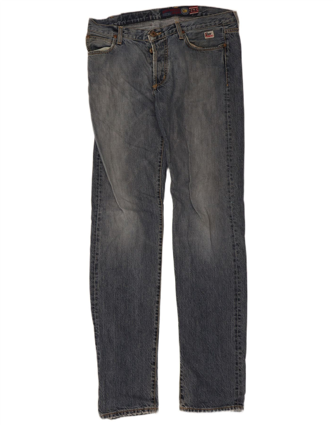 Jeans slim da donna Roy Rogers W32 L35 cotone blu