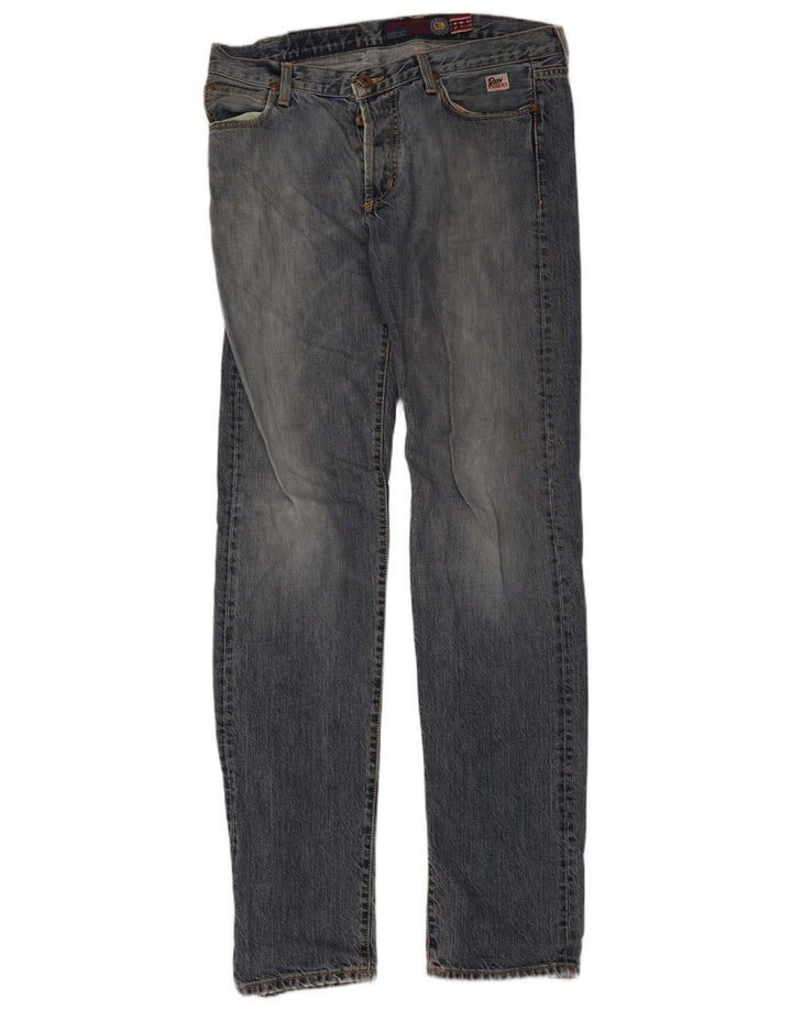 Jeans slim da donna Roy Rogers W32 L35 cotone blu