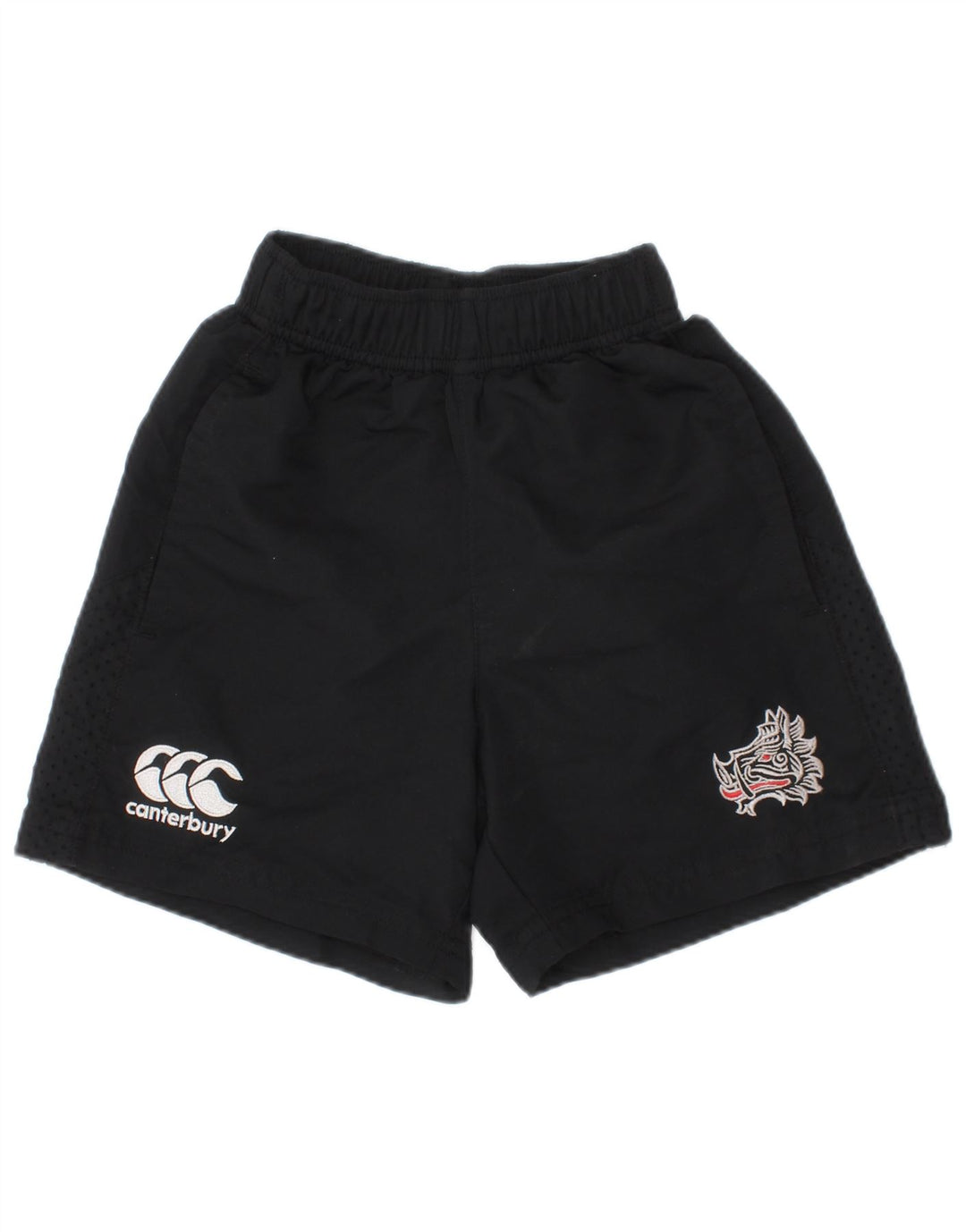 Canterbury Boys Graphic Sport Shorts 3-4 Years  Black