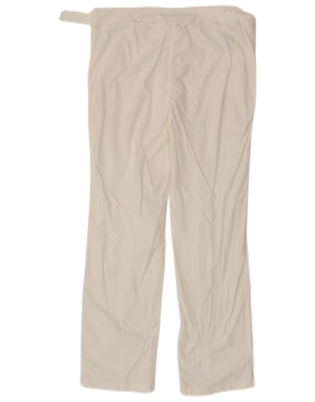 Sergio Tacchini Womens Straight Chino Trousers IT 44 Medium W30 L27 White