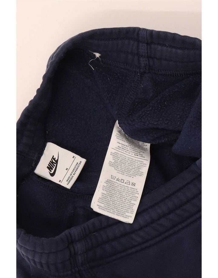 Nike Mens Tracksuit Trousers Joggers Medium Navy Blue Cotton