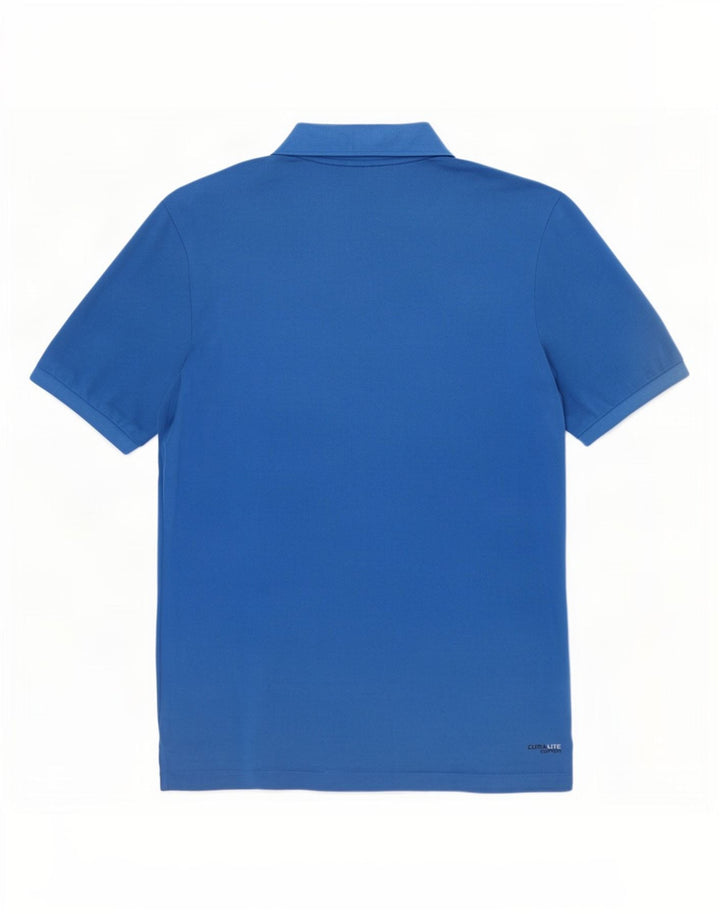 Polo Adidas Clima 365 da uomo in cotone blu medio