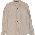 Camicia da uomo Fat Face in cotone maculato bianco medio