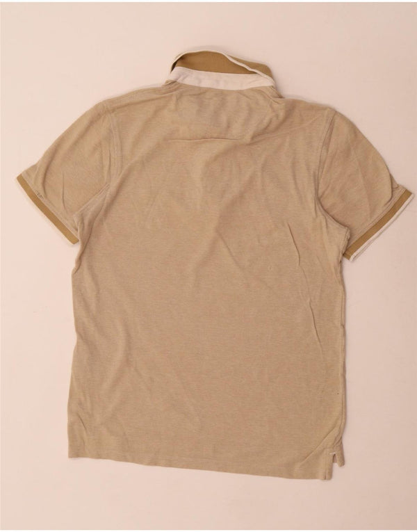 Tricou polo Jack & Jones pentru bărbați, bumbac, bej mic