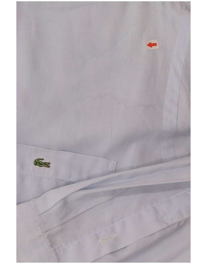 Lacoste Herreskjorte str. 42 Large Blue Cotton