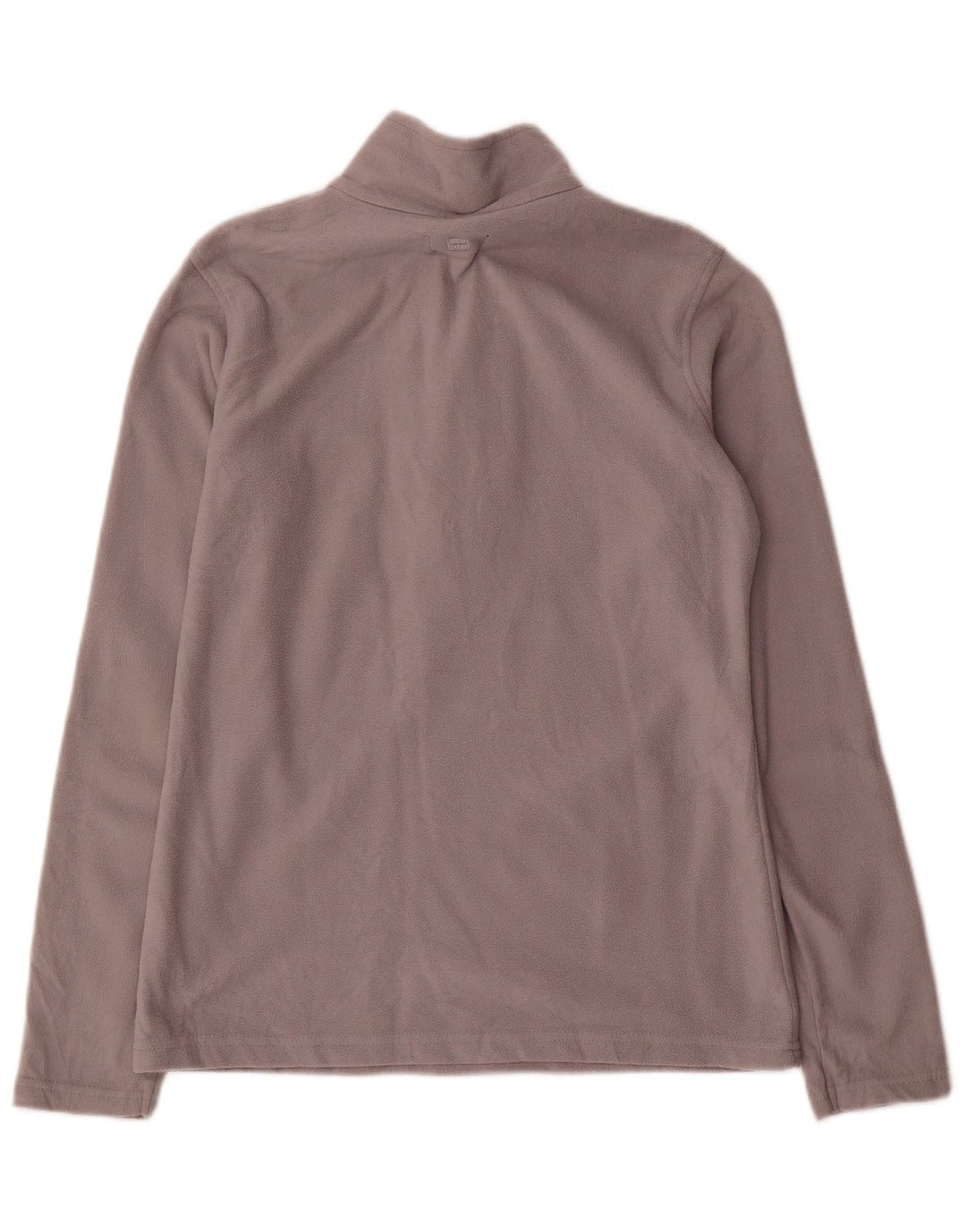Mountain Warehouse Pull polaire à col zippé pour femme UK 10 Petit Gris Polyester