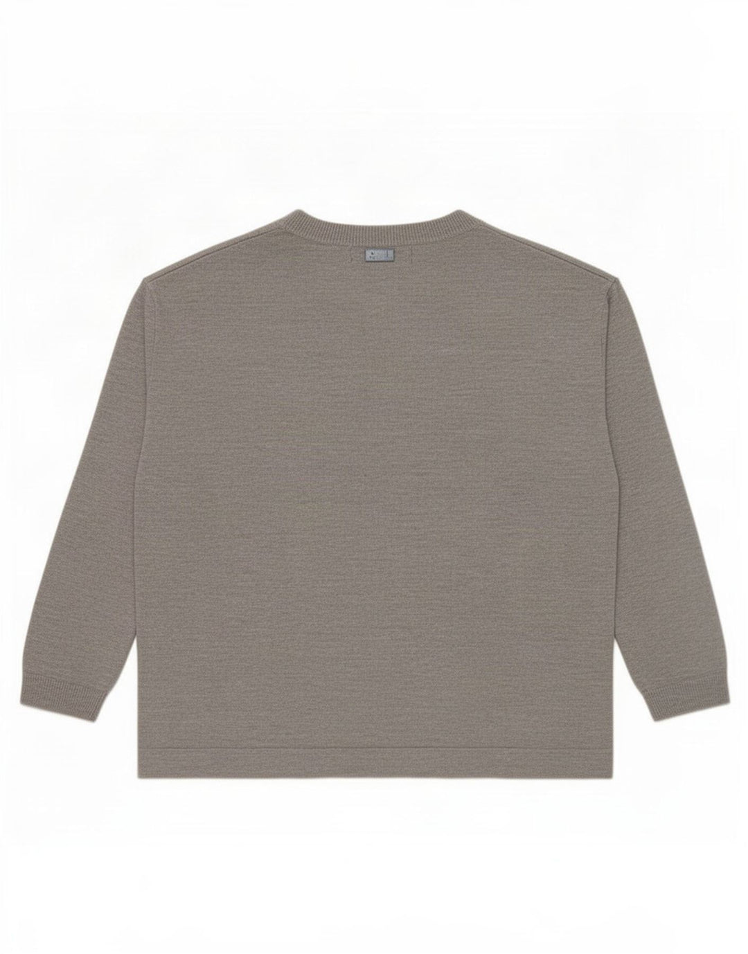 Marks & Spencer Pull surdimensionné à col en V pour femme UK 10 Petit Gris