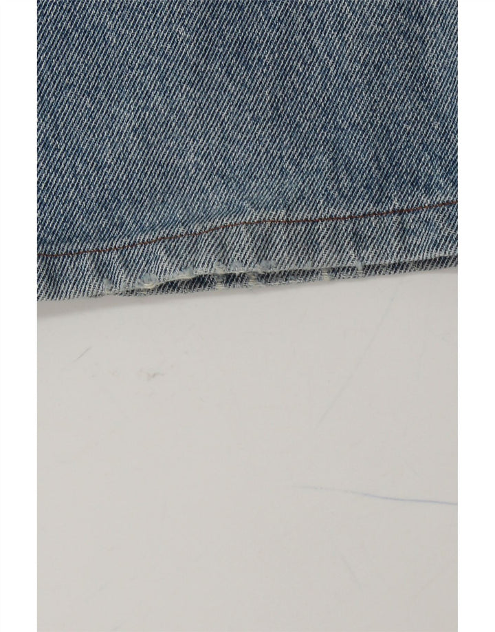 LEE Mens Straight Jeans W38 L30 Blue Cotton