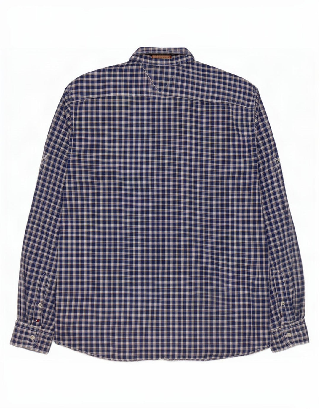 Tommy Hilfiger Mens Vintage Fit Shirt XL Blue Gingham