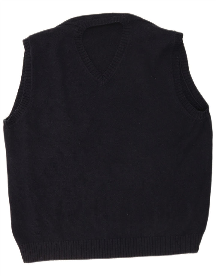 Marks & Spencer Mens Vest Tank Top XL Navy Blue Cotton