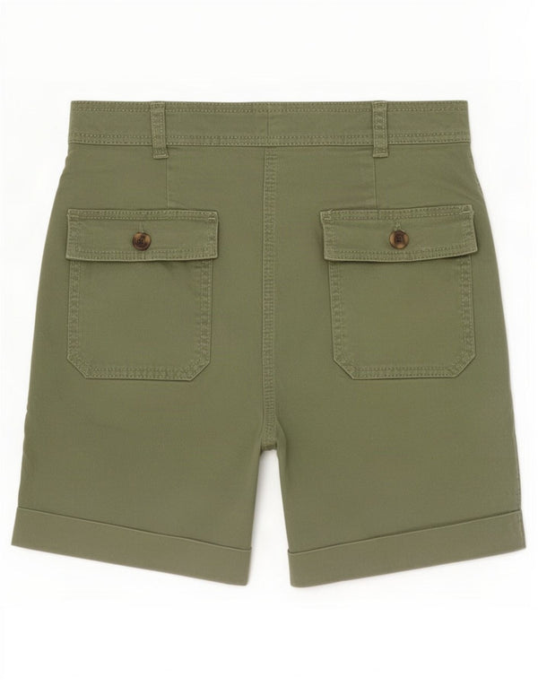 Bermuda Boden femme UK 8 Small W30 coton vert