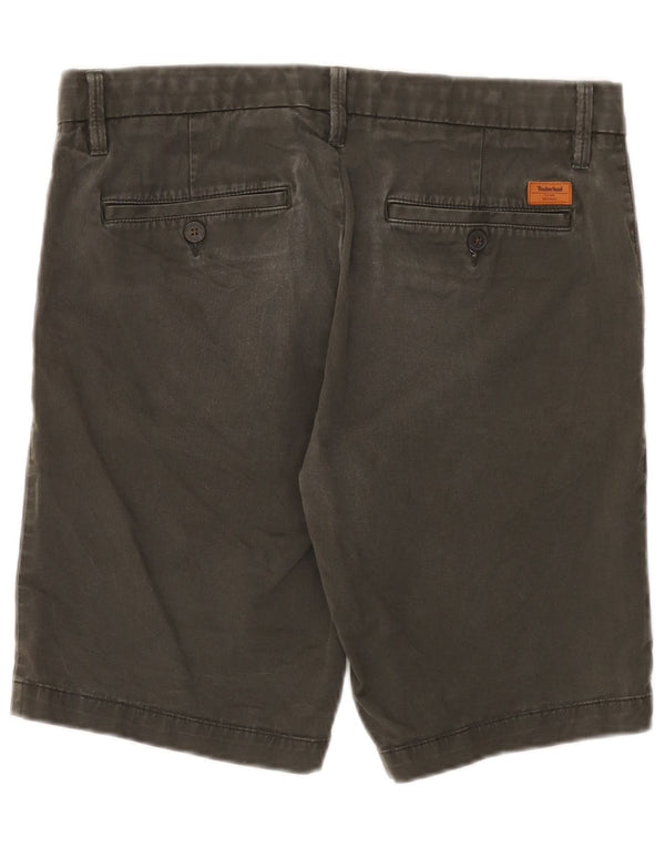 Timberland Mens Chino Shorts W32 Medium Grey Cotton