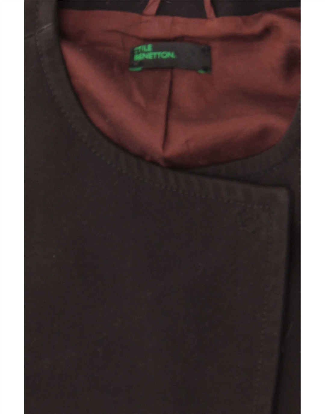 Pardesiu pentru femei Benetton UK 12 Medium Black
