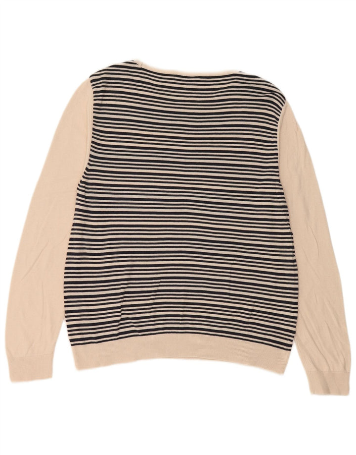 Maglione maglione con scollo a barca da donna Marks & Spencer UK 14 medio nero
